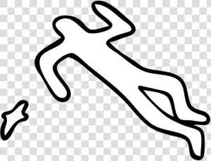 Crime Scene  Silhouette  Body  Ground  Crime  Murder   Crime Scene Body Outline Png  Transparent Png