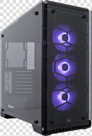 Corsair Crystal Series 570x Rgb Gaming Case   Computer Case  HD Png Download