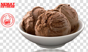 بستنی های کاکائویی نعمت   Chocolate Ice Cream Bowl  HD Png Download