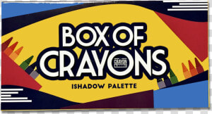 Box Of Crayons Palette   Crayon Case Logo  HD Png Download