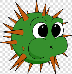 Pufferfish Clipart Green Fish   Club Penguin Puffer Fish  HD Png Download