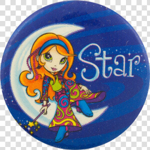 Lisa Frank Star Entertainment Button Museum   Lisa Frank Character Star  HD Png Download