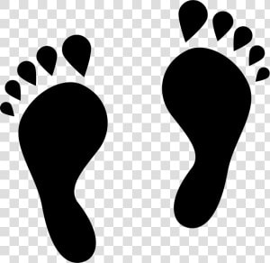 Footprints   Human Foot Clipart  HD Png Download