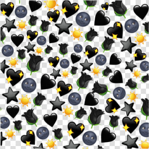  emoji  black  emojis  emojibackground  blackemoji   Emoji Background Picsart Black  HD Png Download