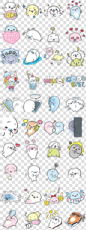 Mamegoma Line Sticker  HD Png Download