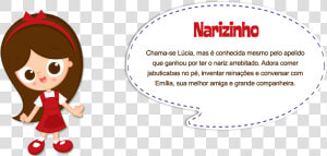 Narizinho Sitio Do Picapau Amarelo Png  Transparent Png