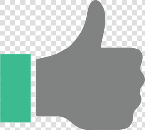 Thumbs Up Vector Icon Free Vector Icons Icons   Transparent Thumbs Up Vector  HD Png Download