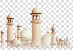 Mosque   Eid Mubarak May Allah Bless You  HD Png Download