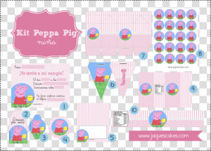 Ideas Cumple Peppa Pig  HD Png Download