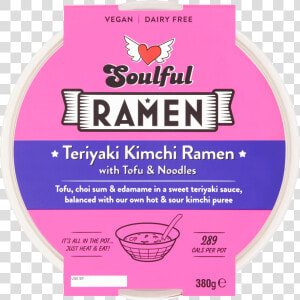 Teriyaki Kimchi Ramen   Packaging And Labeling  HD Png Download