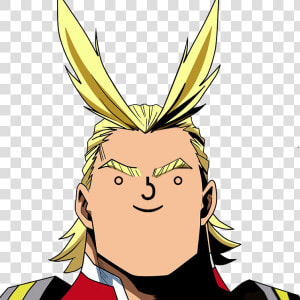 All Might Face Png   Lenny Face All Might  Transparent Png