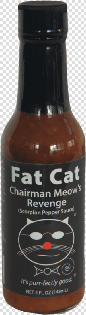 Fat Cat Chairman Meow’s Revenge Scorpion Pepper Sauce   Tomato Sauce  HD Png Download