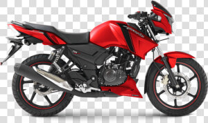 Tvs Apache Rtr 160 Matte Red Edition   Matte Red Apache 160  HD Png Download