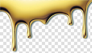 Gold Drip Png   Gold Drip Transparent Background  Png Download