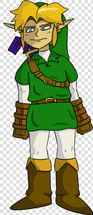 Oot Link   Cartoon  HD Png Download