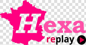 Logo Hexa Replay   France  HD Png Download