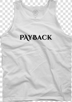 Payback White Tank Top   Active Tank  HD Png Download