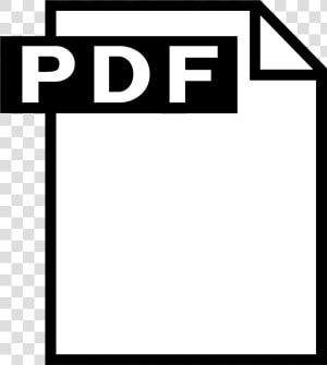 Adobe Pdf Logo Black And White   Sign  HD Png Download