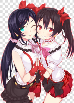 Yazawa Nico And Toujou Nozomi Drawn By Ponkotsu  ayarosu    Love Life Anime Fanart  HD Png Download