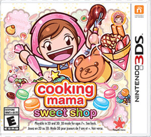 Cooking Mama Sweet Shop Nintendo 3ds Ntsc   Cooking Mama Sweet Shop  HD Png Download