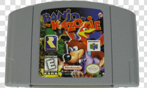 Banjo Kazooie N64 Cartridge   Banjo Kazooie Nintendo 64  HD Png Download