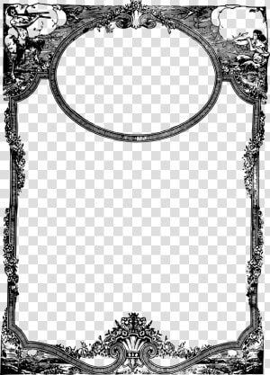 Picture Frame visual Arts monochrome Photography   Fantasy Frame Png  Transparent Png