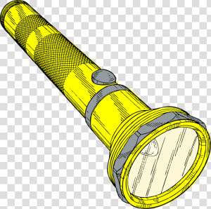 Torch Flashlight Electric   Electric Torch Clipart  HD Png Download