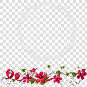 Transparent Ivy Border Png   Bingkai Bunga Dan Pita  Png Download