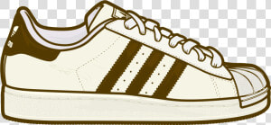 Adidas Superstar Ii Pinterest   Adidas Superstar Vector  HD Png Download