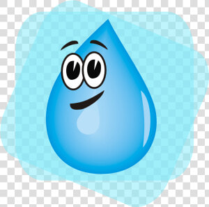 Water Droplet Clipart   Water Droplet Png Cartoon  Transparent Png