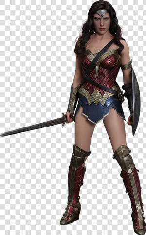 Hot Toys Wonder Woman Sixth Scale Figure   Wonder Woman Gal Gadot Full Body  HD Png Download