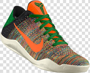 Kobe 11 Multicolor Flyknit   Kobe Flyknit Multicolor Big Stage  HD Png Download