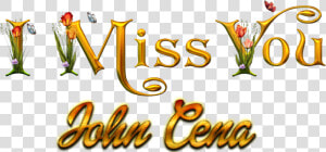 John Cena Missing You Name Png   Calligraphy  Transparent Png