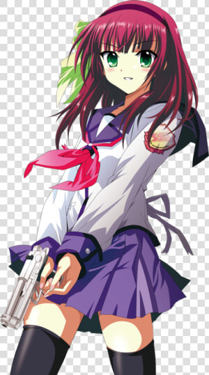 Transparent Angel Beats Png   Angel Beats Yuri Png  Png Download