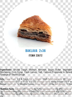 Baklava   Tiramisu  HD Png Download