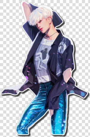 Exo Kai Fanart Png cr   Imagens Do Exo Kai Anime  Transparent Png