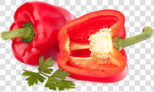 Pimiento red Bell Pepper food bell Pepper natural Foods piquillo   Sweet Pepper Png  Transparent Png