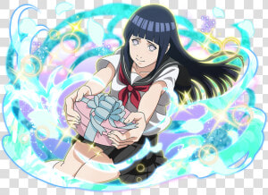 “full Version Of Hinata With Her New Nose ” Merci    Hinata Tug Of The Heart Strings  HD Png Download