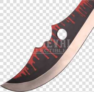 Blood Drip Fantasy Short Sword   Throwing Knife  HD Png Download