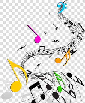 Transparent Musical Note Clipart   Musical Notes Vertical Clipart  HD Png Download