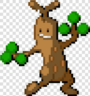 Sudowoodo Minecraft Pixel Art  HD Png Download