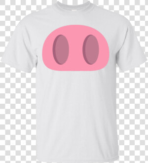 Pig Nose Emoji T shirt   Laserdisc  HD Png Download