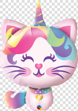 Caticorn Balloon  HD Png Download