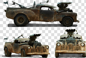 Post Apocalyptic Mad Max Style Cars  HD Png Download