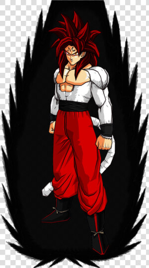 Ss4 Majin Goku   Dragon Ball Z Goku  HD Png Download