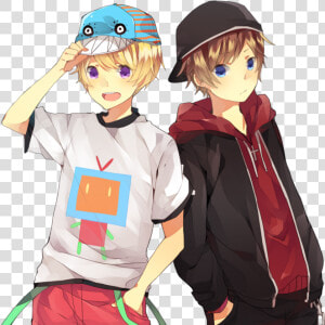 Two Anime Boys Png Image   Two Anime Boys  Transparent Png