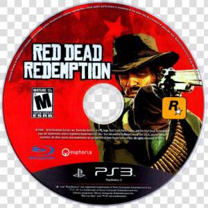 Red Dead Redemption   Red Dead Ps3 Disc  HD Png Download