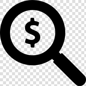 Clip Art Finds Search Dollar Find   Funding Icon Png  Transparent Png