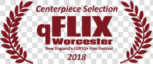 Qflix Worcester 2018 Centerpiece Selection Red2   Graphic Design  HD Png Download