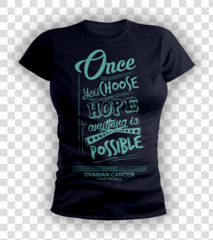 Ovarian Cancer Tees   Active Shirt  HD Png Download